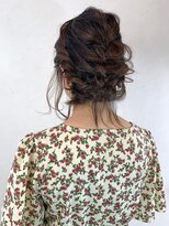 アレンヘアー 帯広店(ALLEN hair)&nbsp;編み込みアレンジ