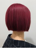 【LA PENSEE BLEU】小川 花 vivid pink×mini bob