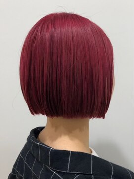 ラパンセ ブルー(LA PENSEE BLEU) 【LA PENSEE BLEU】小川 花 vivid pink×mini bob