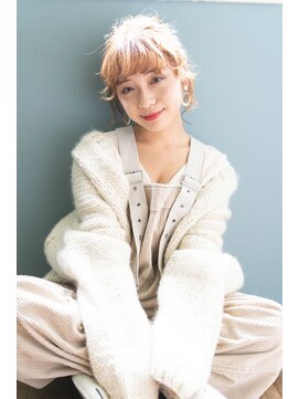 デリコ(DELICO) ふんわり透明感キュートなお団子スタイル [大宮美容室]