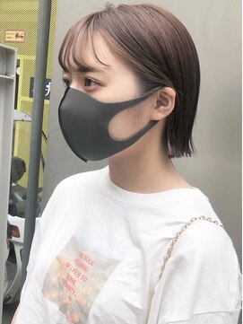 グランドライン(GRAND LINE) 肩上ぷつっとボブ ミニボブ 透明感ボブ