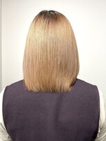 38 ミヤ(MIYA)&nbsp;カラーを繰り返しても当店の髪質改善トリートメントは艶輝く♪