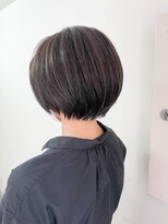 キャンバス バイ ネオリーブ 横浜西口(Canvas by neo.)&nbsp;大人可愛い小顔丸みショートボブ　20代30代40代