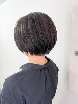 キャンバス バイ ネオリーブ 横浜西口(Canvas by neo.) 大人可愛い小顔丸みショートボブ　20代30代40代