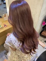 髪質改善＊大人かわいい＊ヴァイオレットピンク【Zina 渋谷】