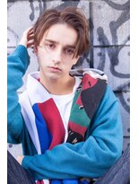 ケアリー 浦和美園(Carelly)&nbsp;ツイストパーマ七三オールバックマッシュウルフスリークショート