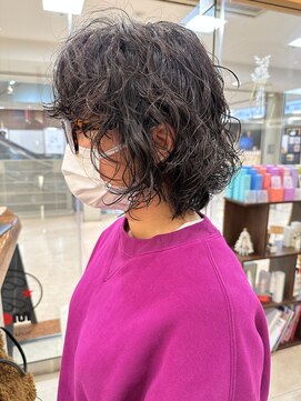 モリオ フロム ロンドン サッポロファクトリー店(morio FROM LONDON) 【morio札幌】札幌パーマ 黒髪パーマウルフ