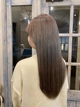 エイミーバイアフロート(amie  by afloat) 透け感◎グレージュカラー