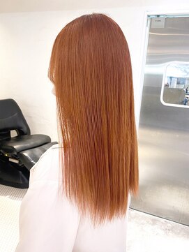 アイティーバイアルバム 下北沢店(IT by ALBUM) オレンジロング_ショコラアッシュヘルシースタイル_ba410061