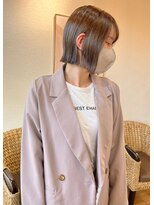 エン(en)&nbsp;ボブ×グレージュ