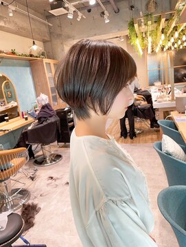 ロンドプロフィール 浦和(Lond profil) 浦和ショートヘアショートカット白髪ぼかし白髪染めボブ40代50代
