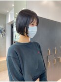 黒髪でも可愛い前下がりボブ【久保田夢美】横浜韓国モード