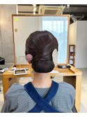 お祭りヘアセット