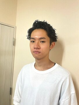 アンブルリュクス 中野(amble luxe) メンズショートツイストスパイラルパーマ