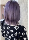 パープルカラー/ブリーチ/ダブルカラー/ハイトーンカラー