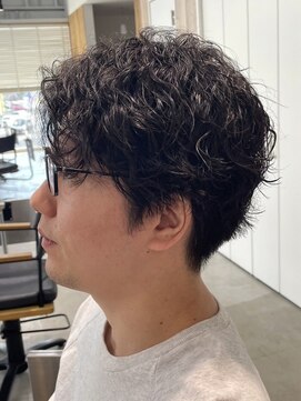 グランデュール 東静岡池田店(GRANDEUR) 波巻きスパイラルパーマツイストパーマセンターパート刈り上げ