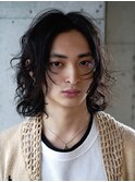90's リバイバルボブルフ 下北沢 メンズパーマ
