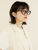 オンク 新宿(onk)&nbsp;黒髪/グレーベージュ/レイヤーロング/前髪パーマ[新宿駅]