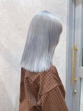 ロンド レア 天神大名店(Lond Le’a) メルティカラー/ウェーブミディアム /似合わせカットスタイル