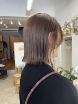 オリビアヘアー(OLIVIA HAIR) かわいいブリーチなしミルクティーブラウン