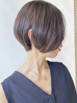 モリオフロムロンドン 原宿本店(morio from London) 【morio原宿】黒髪ショートボブ前髪なし