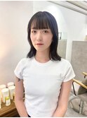 透明感カラー