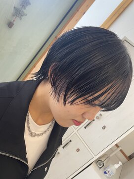 フーガ 新越谷蒲生店(fuuga) デザインカラー×ショートウルフ