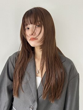 ラグ(log) フェイスレイヤー×ロングヘア!
