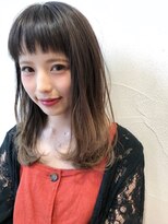 ロウバイレボ 柏(lou by revo)&nbsp;ミディアム/韓国風/レイヤーカット/顔回りカット/柏駅