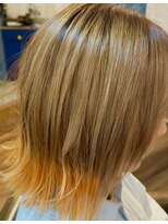 ブルーチ オーセンティック ヘアー(BLUECH Authentic Hair)&nbsp;ヘイリーボブ　裾カラー