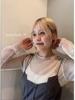 ガーランド (Garland)&nbsp;切りっぱなしボブ/姫カット/前髪/原宿神宮前