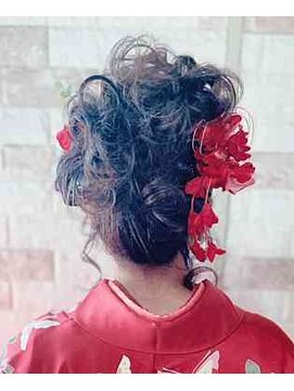 ルーキス(LUCIS) 着物ヘアセット、ヘアアレンジ