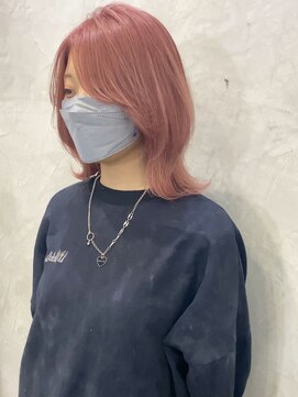 ジル(JiLL.) パールピンクレイヤーボブ