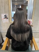 ルフレ 新宿本店1st(Reflet)&nbsp;裾カラー/プルエクステ/シルバーカラー