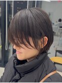 前髪カタログ/イメチェンスタイル／ウェーブパーマ/こなれミディ