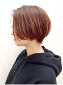 ハンサムショート×ハイライト