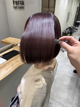 フェリア 松山(Feria) 【Feria松山】白石の美髪矯正☆