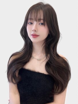 ユーフォリア 新宿店(Euphoria) ロングレイヤー/韓国風/くびれヘア/透明感カラー