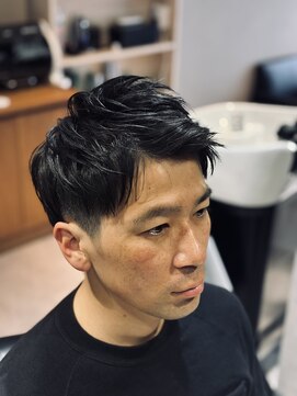 セブンスサンバーバーショップ(7TH SUN BARBERSHOP) メンズツーブロックショート