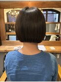 丸みボブ