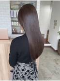 髪質改善×赤みなしブラウン【三盃】