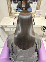 ハピネス 河原町店(Happiness)&nbsp;京都美容室 髪質改善 レイヤーカット ブリーチなし 透明感カラー