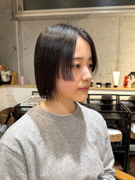 ラボヌールヘアーパルフェ 大宮西口店(La Bonheur hair parfait) ボブ × 姫カット