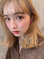 ノットバイベル 大宮(knot by belle)&nbsp;ハイトーンベージュとシースルーバングの相性◎大宮