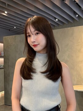 ロアンザトウキョウ(L'EANE THE TOKYO) レイヤーカット×ブラウンベージュ【荒谷進介】