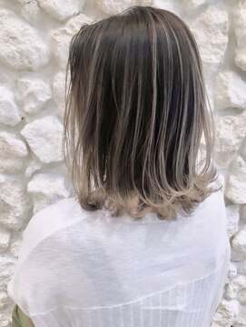 ヘアサロン エフ 渋谷(F) #バレイヤージュ#ハイライト