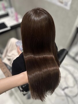 ジエクト アイロ(The Ect ilo) ココアブラウン 髪質改善カラー 艶カラー