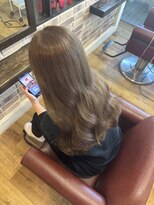 ウニレ バイ センス(unire by sense)&nbsp;【ブリーチ無Wカラー】ミルクティーブラウンカラー