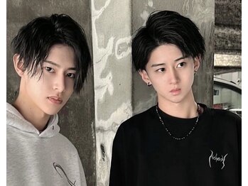 Men’s salon K!ng 心斎橋店 メンズ/パーマ/眉毛/ブリーチ