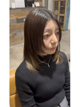 ハッシュカット×ミディアム